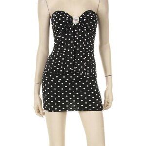 Polka Dot Mini Tube Dress/Tunic Top